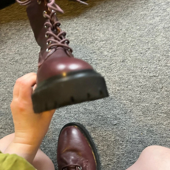 Madewell The Rayna Lace-Up Boot in Leather, size 8.5 - Picture 5 of 11